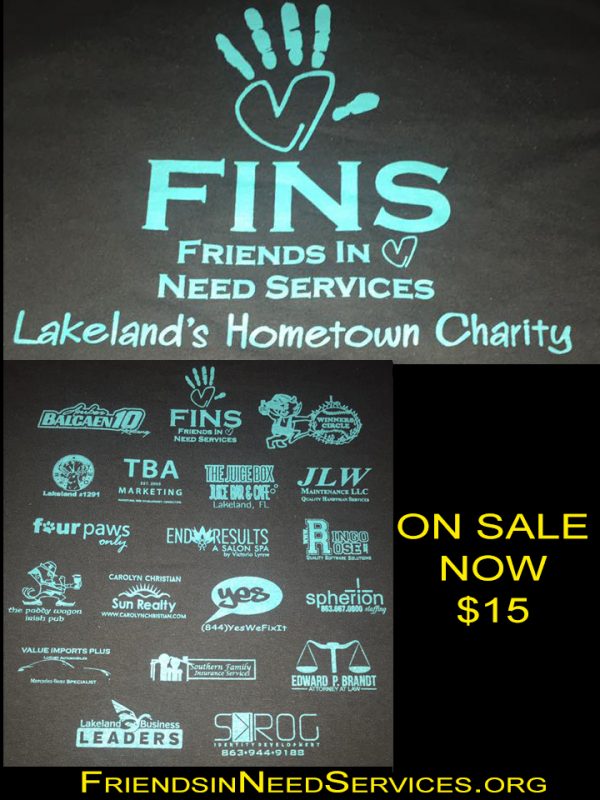 Friends in Need Services - Lakeland's Hometown Charity Tshirt
